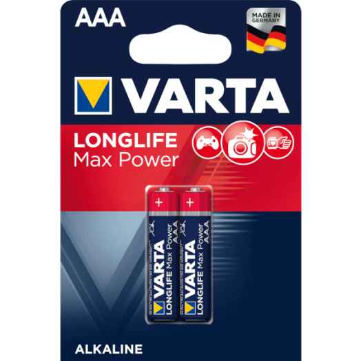 MAX TECH AAA 2BL ELEM 1,5V 1250 MAH