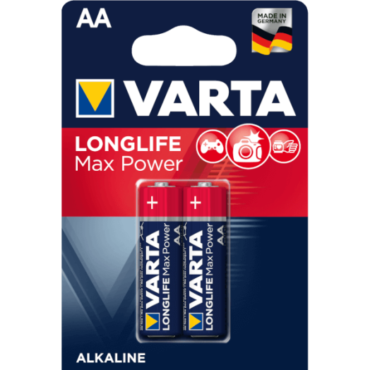 MAX TECH AA 2BL ELEM 1,5V 2950 MAH