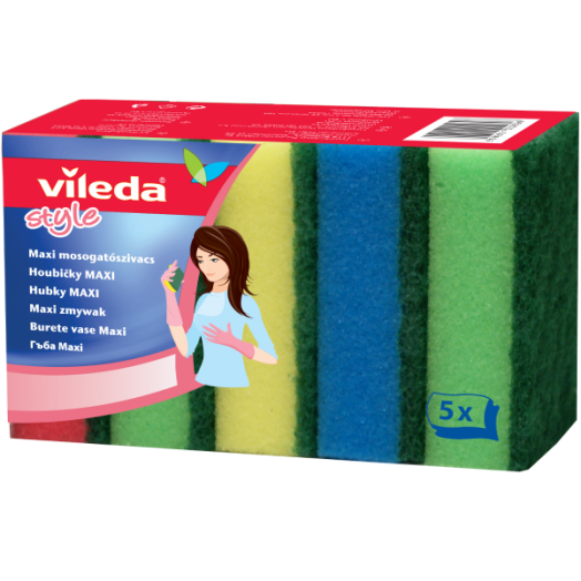 STYLE MOSOGATÓSZIVACS MAXI 5DB, VILEDA