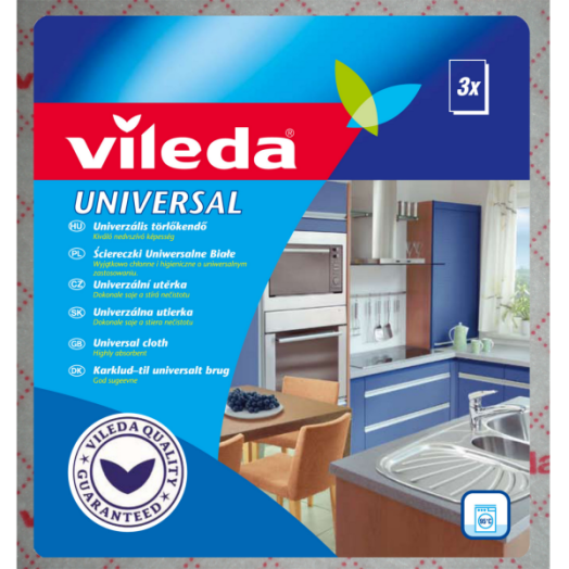 UNIVERZÁLIS TÖRLŐKENDŐ 3DB, VILEDA