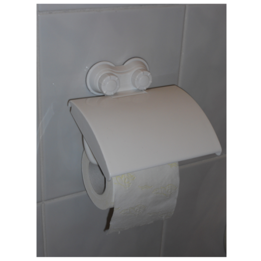 WC-PAPÍRTARTÓ 152X160X38MM FEHÉR VÁKUUMOS