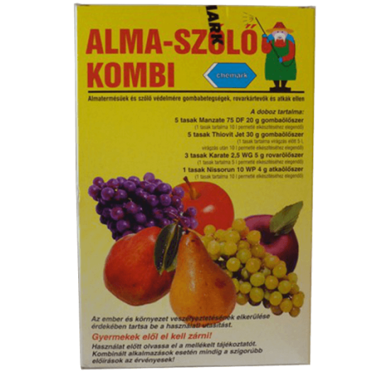 ALMA-SZŐLŐ KOMBINÁLT GOMBA ÉS ROVAROK ELLEN