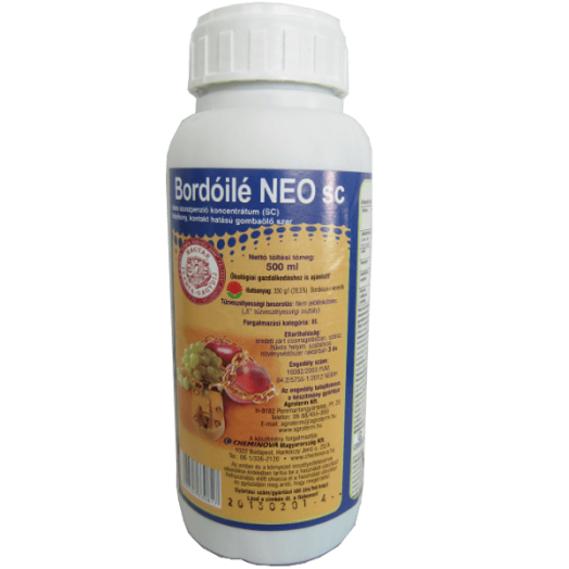 BORDÓILÉ P.E.ÜVEG 500 ML LEMOSÓ PERMETSZER