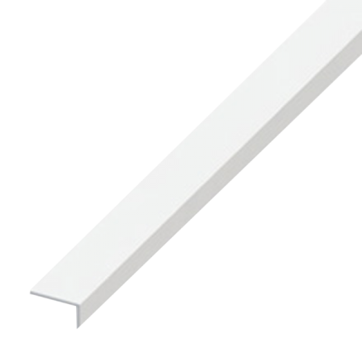 L-PROFIL, PVC FEHÉR 19X22X1,4 1M