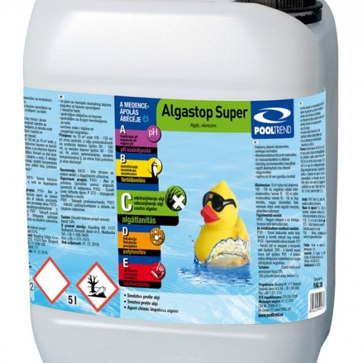 ALGASTOP SUPER 5L                   MEDENCEKÉMIA