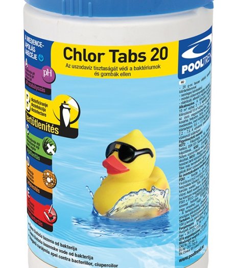 CHLOR TABS 20 1KG                   20G TABLETTA LASSAN OLDÓDÓ