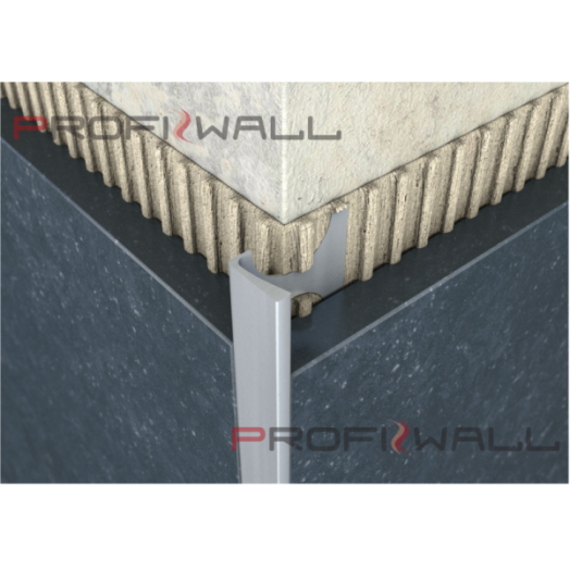 ALU L PROFIL 10MM, ELOX EZÜST 2,5M PW