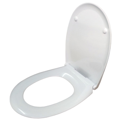 WC ÜLŐKE ISTAMBUL, DUROPLAST,FEHÉR, LECSAPÓDÁSGÁTLÓS,39,5X47,5X5CM