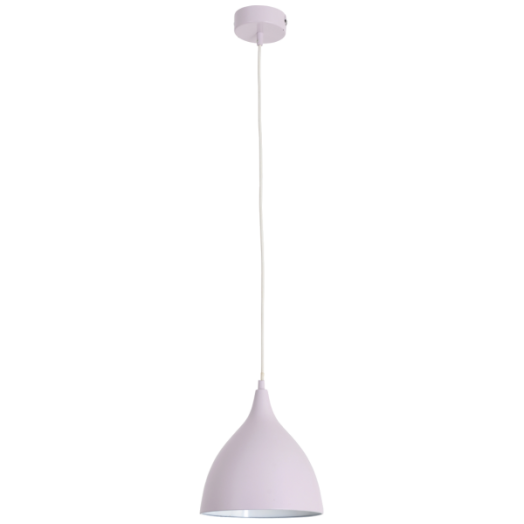 VINTAGE FÜGGESZTÉK 1*E27 40W FÉM VIOLET 22*22,6CM 120CM