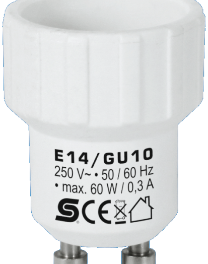 FOGLALAT ÁTALAKÍTÓ ADAPTER E14/GU10
