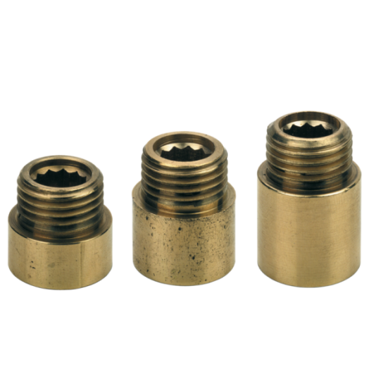 SÁRGARÉZ CSAPHOSSZABBÍTÓ 1/2&quot; 40MM