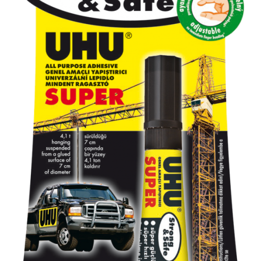 UHU STRONG AND SAFE RAGASZTÓ 7G BLISZTERES (R:272252)