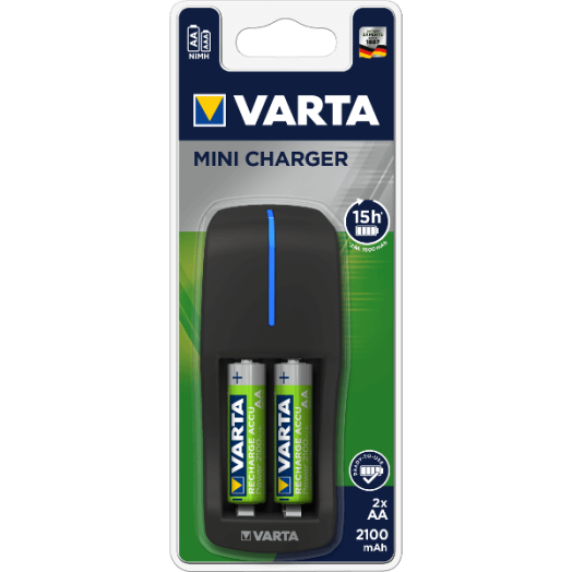 VARTA MINI AKKUTÖLTŐ 2X2100 MAH     57646101451