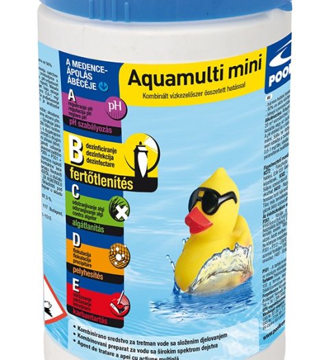 AQUAMULTI MINI 1KG                                        MEDENCEKÉMIA