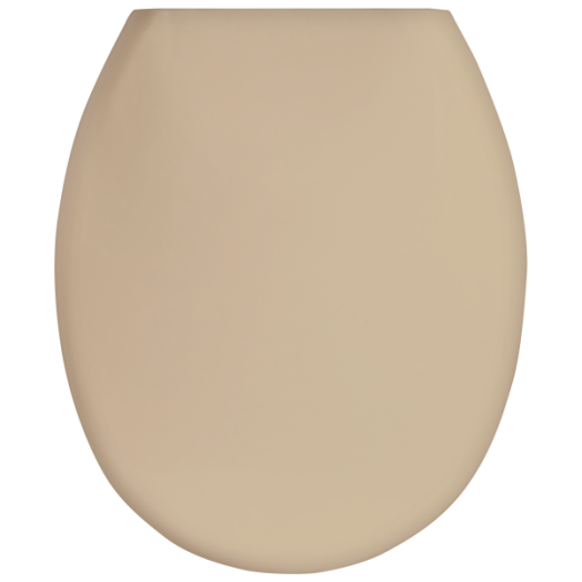 WC-ÜLŐKE, MŰANYAG (THERMOPLAST)     BEIGE,MŰANYAG ZSANÉRRAL