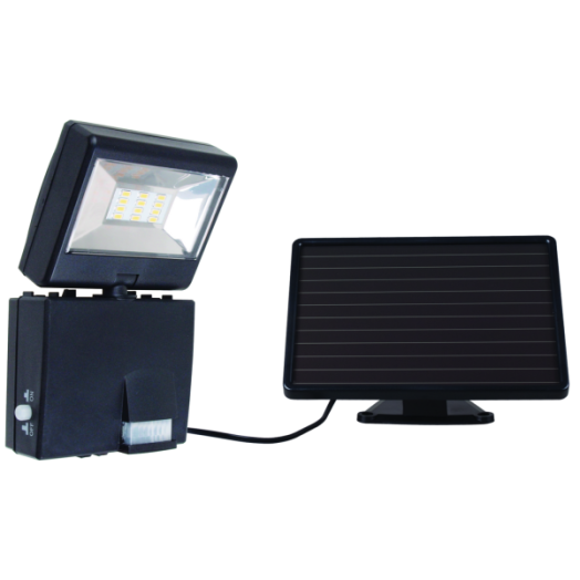 SZOLÁR PANELES LED LÁMPA SLIM MOZGÁSÉRZÉKELOVEL 12X0,5W 296258