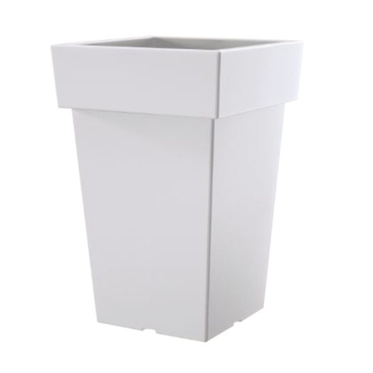 LOFLY SLIM NÉGYSZÖG CSERÉP 30X44CM FEHÉR