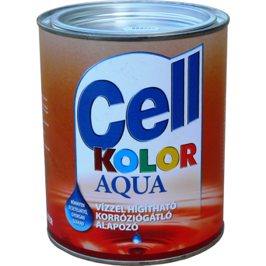CELLKOLOR AQUA ALAPOZÓ 1L SZÜRKE KORRÓZIÓGÁTLÓ