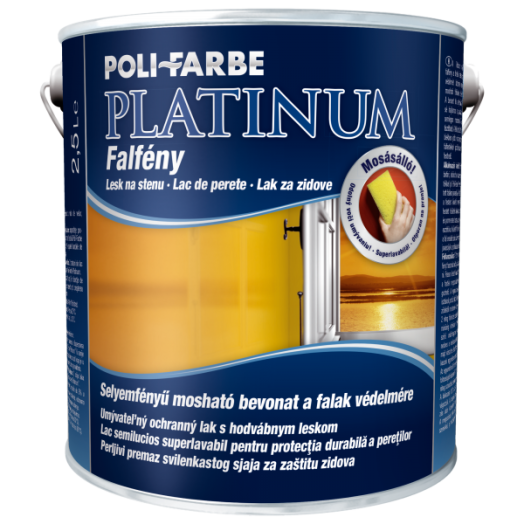 PLATINUM FALFÉNY SZÍNTELEN 2,5L     DISZP BELTÉRI FALFESTÉK R:294080