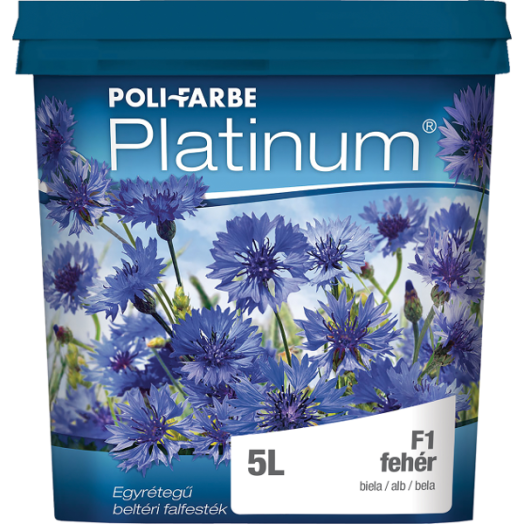 PLATINUM BELTÉRI FALFESTÉK 5L FEHÉR F1 DISZPERZIÓS