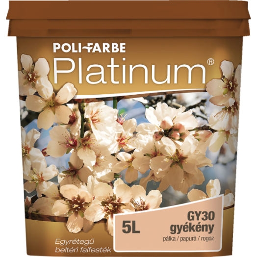 PLATINUM BELTÉRI FALFESTÉK 5L GYÉKÉNY GY30 DISZPERZIÓS