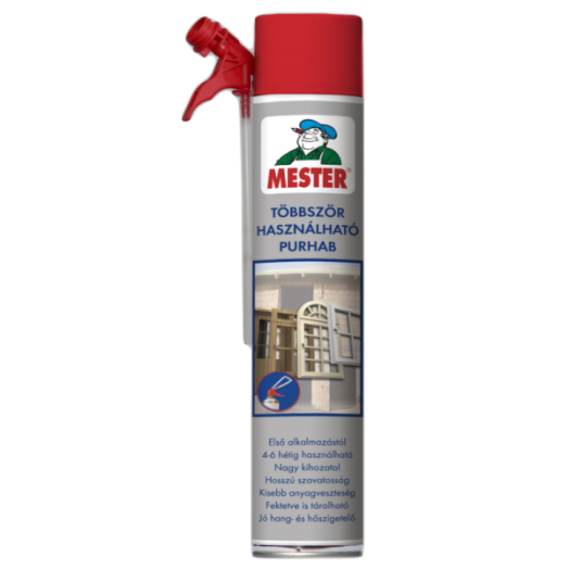 MESTER TÖBBSZŐR HASZNÁLHATÓ PURHAB  750ML