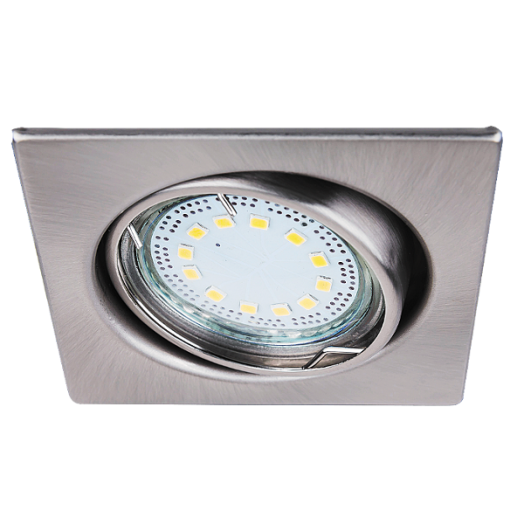 LITE BEÉPÍTHETŐ LED GU10 3X3W BILLENŐ, NÉGYZET, BRONZ