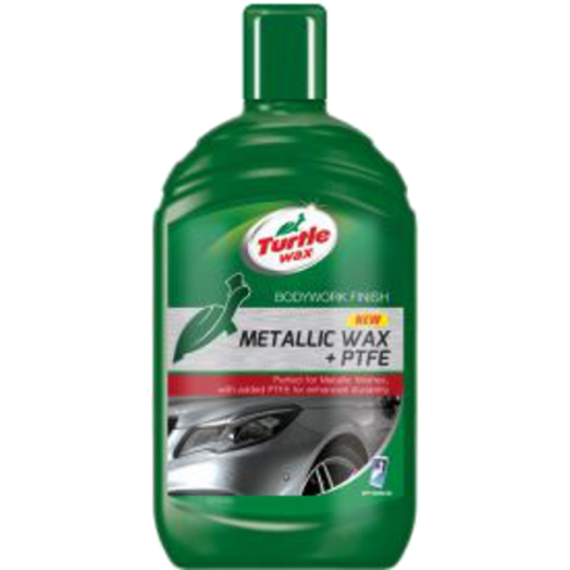 TURTLE WAX GL 500ML METALLIC WAX + PTFE