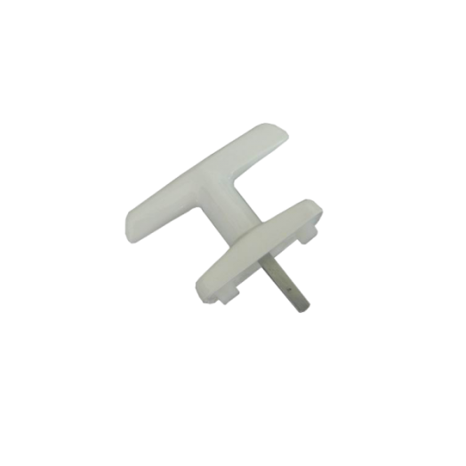 ABLAKFÉLKILINCS 410 "T" ROTO-200 FEHÉR PORSZÓRT