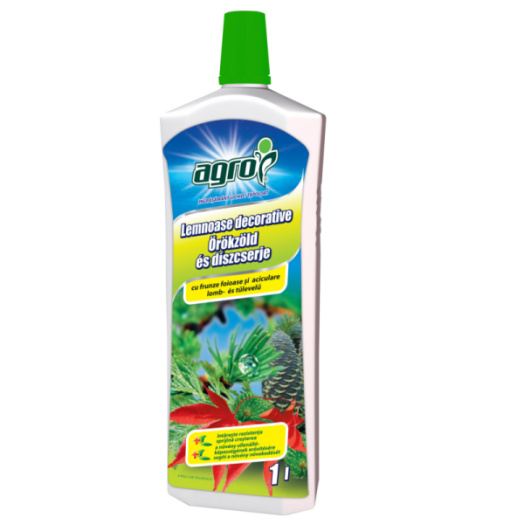 AGRO ÖRÖKZÖLD ÉS DÍSZCSERJE 1 L TÁPOLDAT