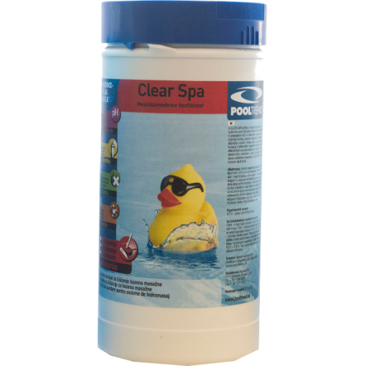 CLEAR SPA 1KG TISZTÍTÓSZER MASSZÁZS- ÉS PEZSGŐMEDENCÉBE