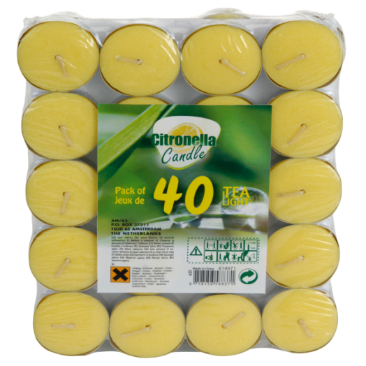 CITRONELLA MÉCSES SZETT 40DB-OS