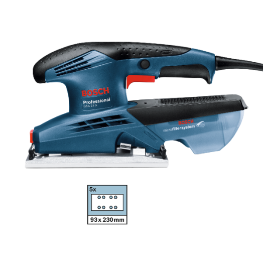 BOSCH REZGŐCSISZOLÓ 190W GSS 23 A