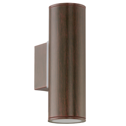 RIGA ANTIK BARNA KÜLTÉRI FALI GU10LED 2X3W IP44 2X200LM 3000K