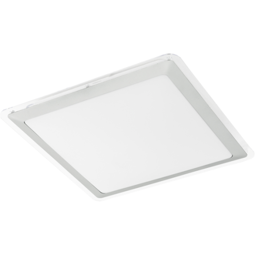 COMPETA1 LED MENNY.L 24W 2500LM D:34X34CM ACÉL/MŰA.