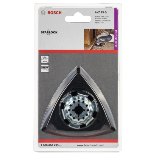 BOSCH CSISZOLÓTALP AVZ 93 G, 93MM