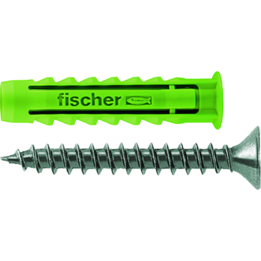 DŰBEL 6X30MM 45 DB CSAVARRAL "GREEN" FISCHER