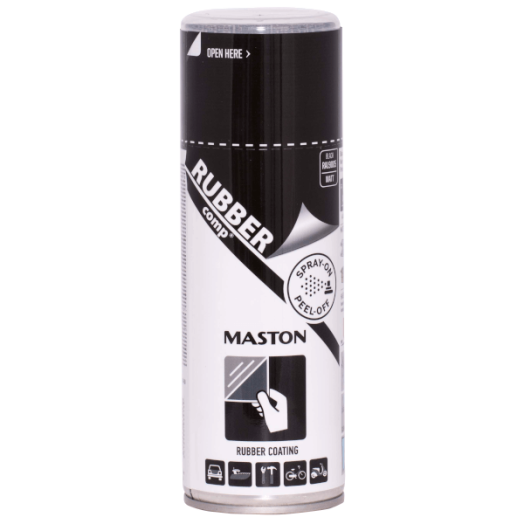 MASTON RUBBERCOMP FEKETE 400 ML GUMI SPRAY