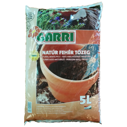 GARRI TŐZEG FEHÉR 5 L