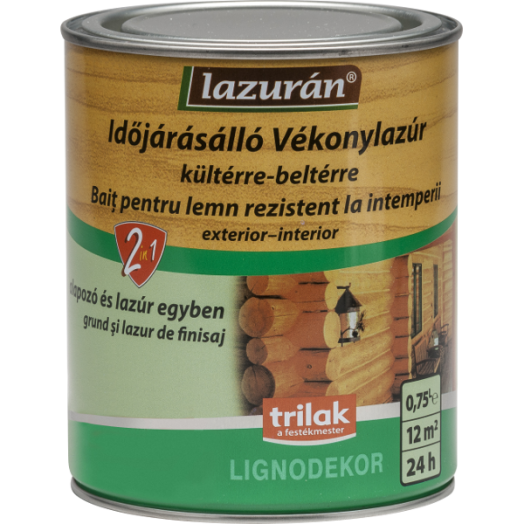 LAZURÁN VÉKONYLAZÚR BOROVI FENYŐ 0.75 L