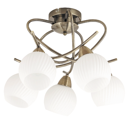 EVANGELINE MENNY. LÁMPA E14 5*40W ANTIK BRONZ