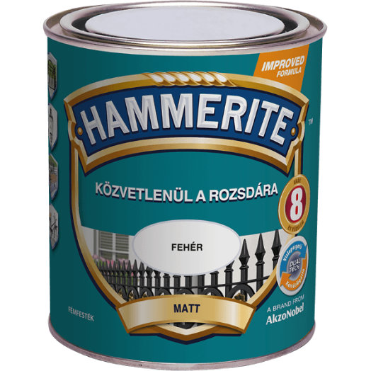 HAMMERITE MATT FEHÉR 0,75L
