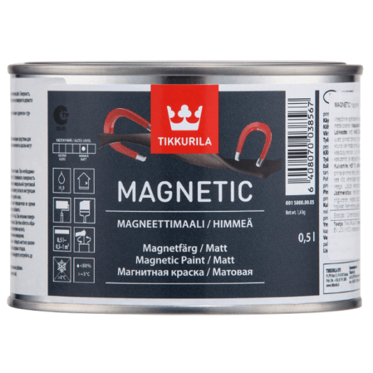 TIKKURILA MAGNETIC 0,5L MÁGNESEZHETŐ FESTÉK