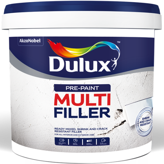 DULUX PRE-PAINT MULTI FILLER 2KG KÉSZ GLETT TUBUS