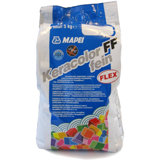 KERACOLOR 103 FLEXIBILIS FUGÁZÓHABARCS 2-6MM HOLDFEHÉR 5KG