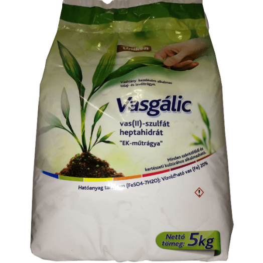 VASGÁLIC 5KG VASHIÁNY PÓTLÁSÁRA