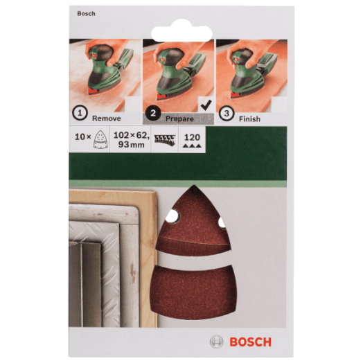 CSISZOLÓLAP 10DB 102X62/93MM G:120 MULTICSISZOLÓHOZ