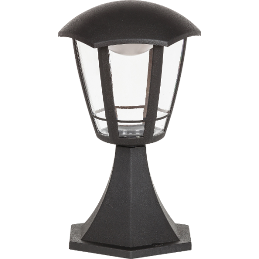 SORRENTO KÜLTÉRI KICSI ÁLLÓ LÁMPA LED LED 8W, 29,3CM, IP44, MATT FEKETE