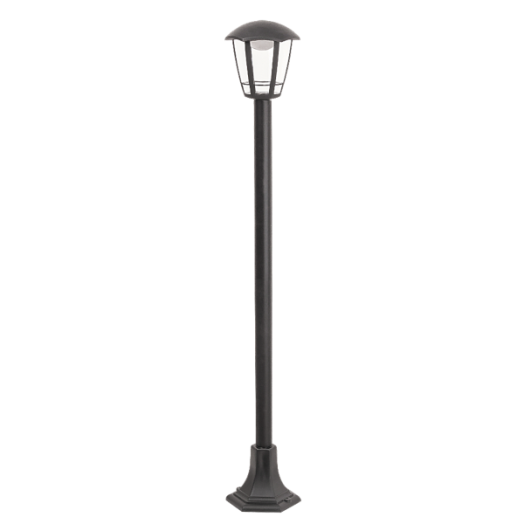 SORRENTO KÜLTÉRI ÁLLÓ LÁMPA LED 100CM LED 8W IP44, MATT FEKETE