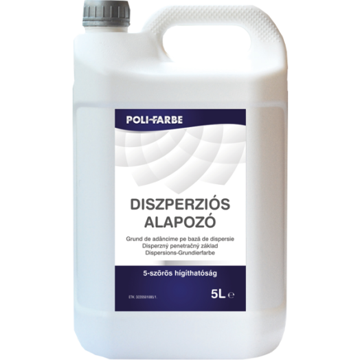 POLIFARBE DISZPERZIÓS ALAPOZÓ 5L